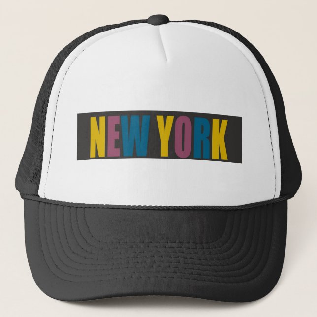 New York Trucker Hat Truckerkappe (Vorderseite)