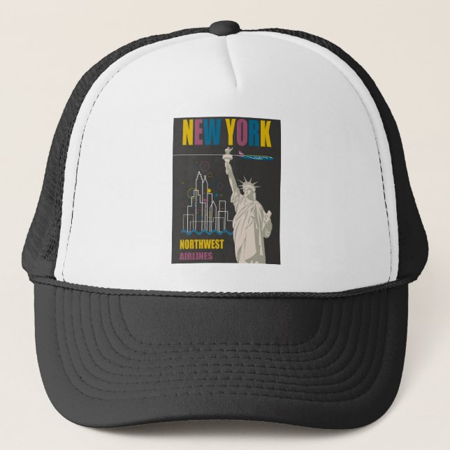 New York Truckerkappe (Vorderseite)