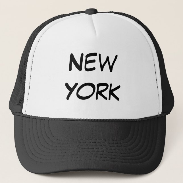 New York Truckerkappe (Vorderseite)