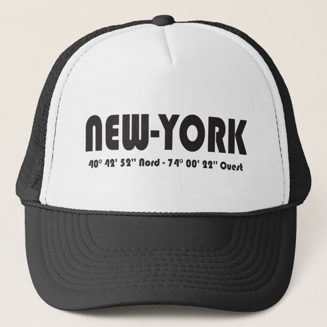 New York Truckerkappe (Vorderseite)