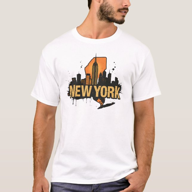 New York Tshirt V01 (Vorderseite)