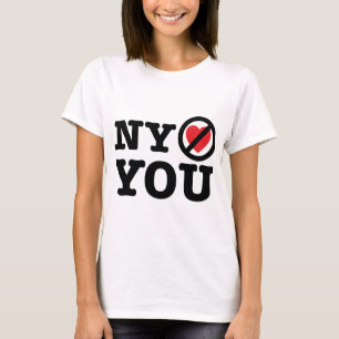 New York tut nicht Liebe Sie ny Parodie i-Liebe T-Shirt