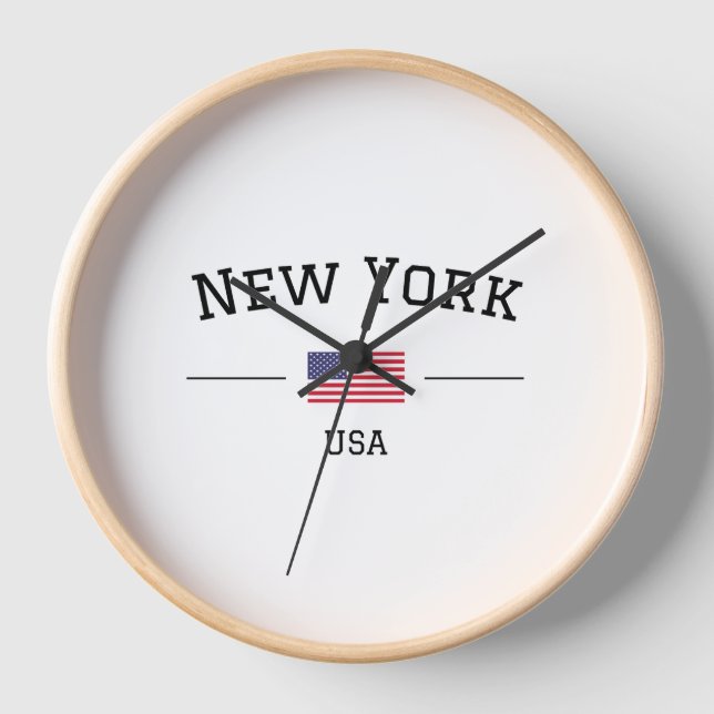 New York Uhr (Vorderseite)