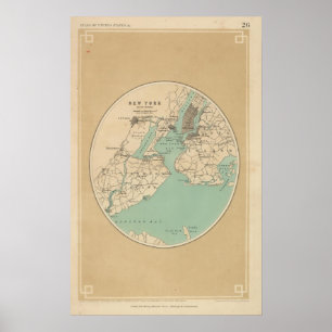 New York und seine Umwelt Poster