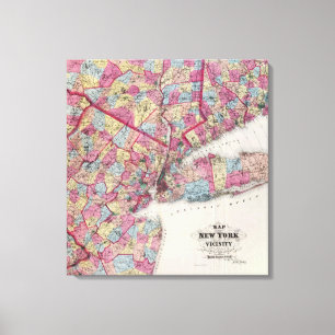 New York und Umgebung Leinwanddruck