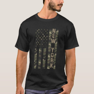 New York United Staaten erschüttert Camouflage W U T-Shirt
