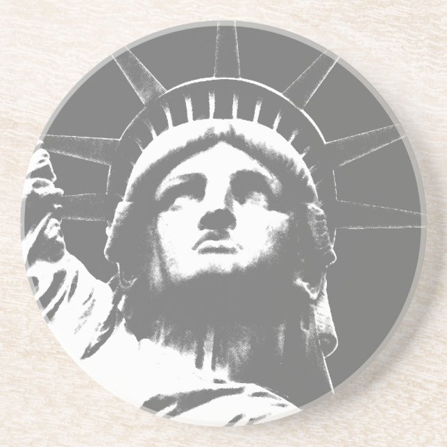 New York Untersetzer Statue of Liberty NY Souvenir (Vorne)