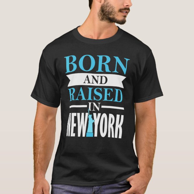New York USA Reisen New Yorker Empire State T-Shirt (Vorderseite)