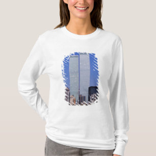 New York, USA. Zwillingstürme der berühmten Welt T-Shirt