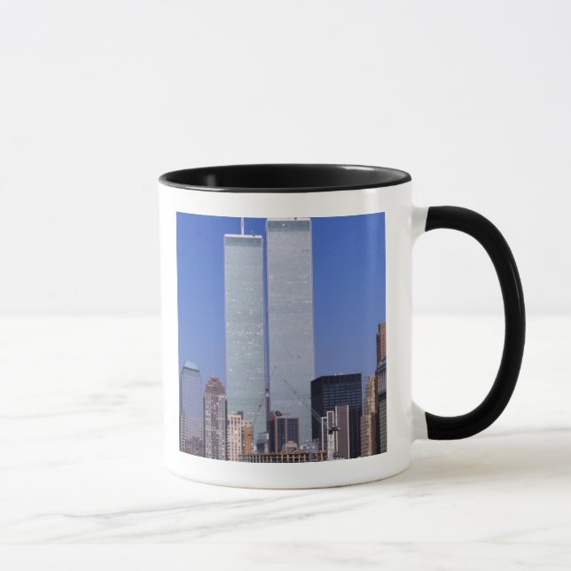 New York, USA. Zwillingstürme der berühmten Welt Tasse (Rechts)