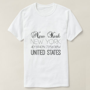 New York, Vereinigte Staaten brillant T-Shirt