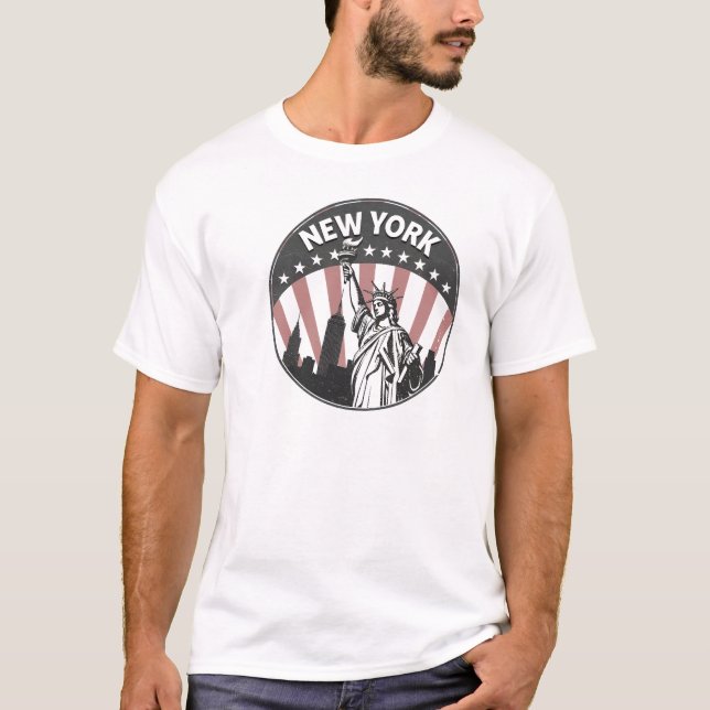 New York Vintag T-Shirt (Vorderseite)