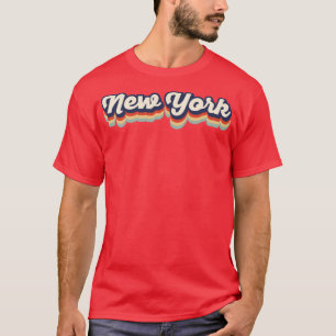 New York Vintage Farben T-Shirt