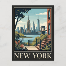 New York Vintage Retro Reise