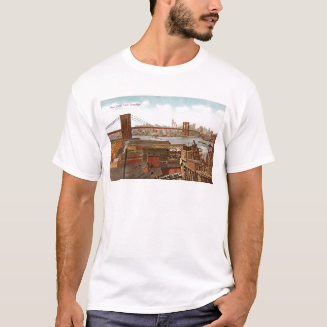 New York von Brooklyn T-Shirt (Vorderseite)