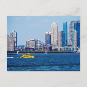 New York Wassertaxi Postkarte