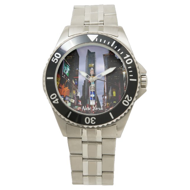 New York Watch NY Times Square Souvenir Wristwatch Armbanduhr (Vorderseite)