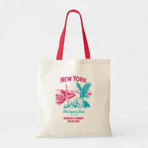 New York Wedding Welcome Bag, Staat Liebe Tragetasche