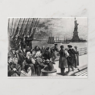 New York - Willkommen im Land der Freiheit Postkarte