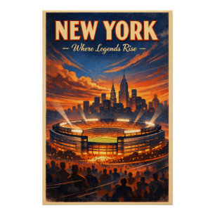 NEW YORK – Wo Legenden entstehen Poster