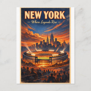 NEW YORK – Wo Legenden entstehen Postkarte