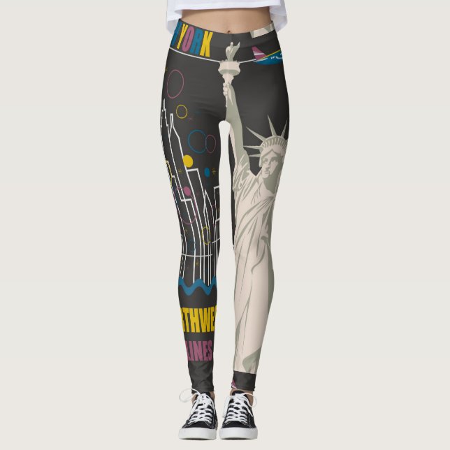 New York Women's Leggings (Vorderseite)