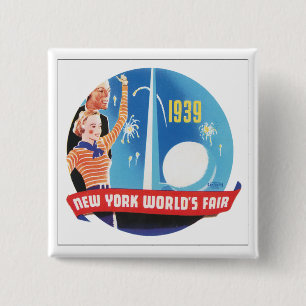 New York World's Fair 1939 Button