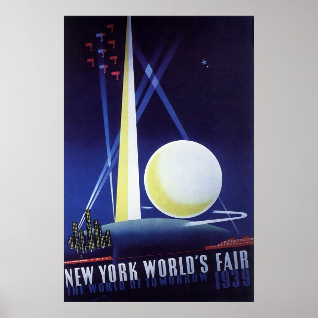 New York World's Fair 1939 Poster (Vorne)