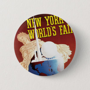 New York World's Fair (Globe) Button