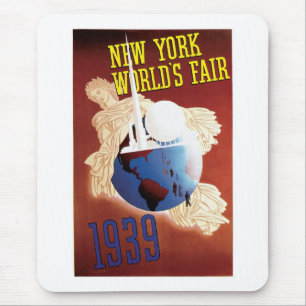 New York World's Fair (Globe) Mousepad