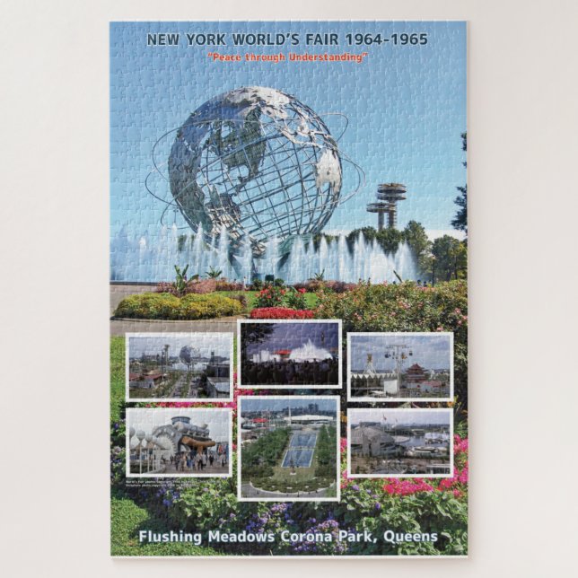 New York World's Fair Puzzle (mit Buchstaben) (Vertikal)