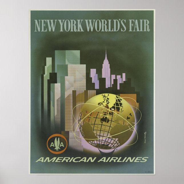 New York World's Fair Vintage Poster (Vorne)