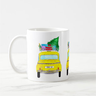 New York Yellow Cab Taxi Weihnachtsgeschenke Kaffeetasse
