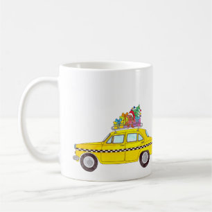 New York Yellow Cab Taxi Weihnachtsgeschenke Kaffeetasse