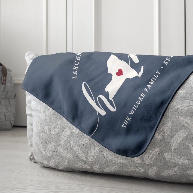 New York Zuhause Staaten Personalisiert Sherpadecke (Von Creator hochgeladen)