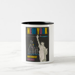 New York Zweifarbige Tasse