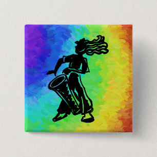 New- YorkBoogie-Nachttrommel-Regenbogen Button