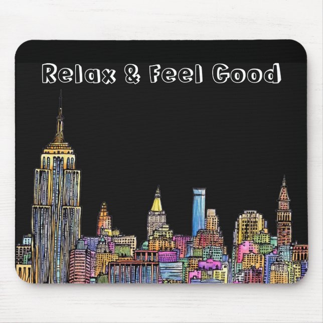 ::: New- Yorkenergie::: Mousepad (Schwarzes) (Vorne)