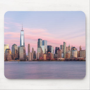 New Yorker Abend Skyline Mousepad