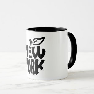 New Yorker Apfel Tasse