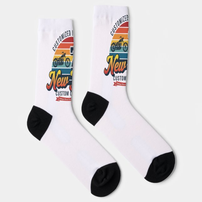 New Yorker Crew Socken (Rechts)