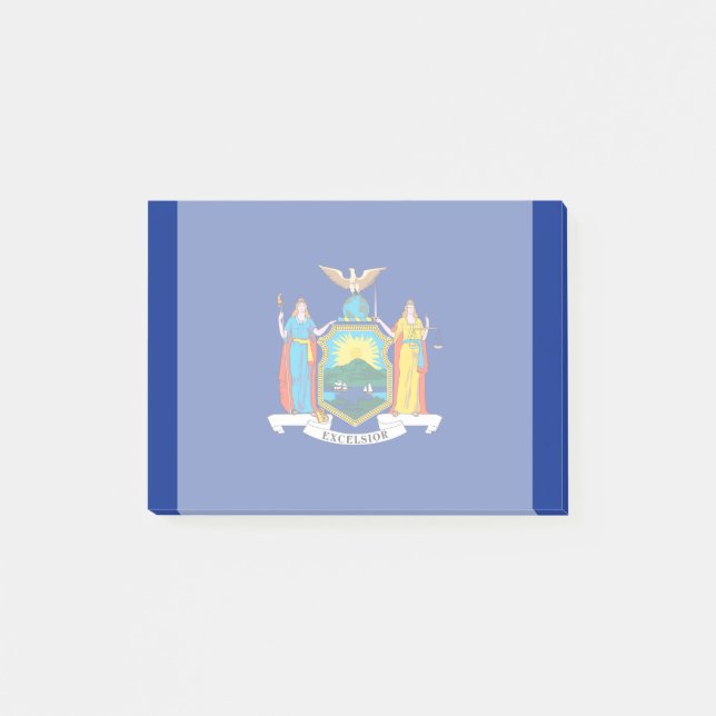 New Yorker Dekor für das Flaggendesign Post-it Klebezettel (Vorderseite)