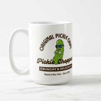 New Yorker Dillgurken-Chips Kaffeetasse