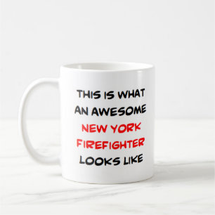 New Yorker Feuerwehrmann, großartig Kaffeetasse