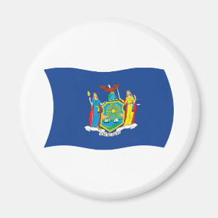 New Yorker Flaggenmagnet Magnet