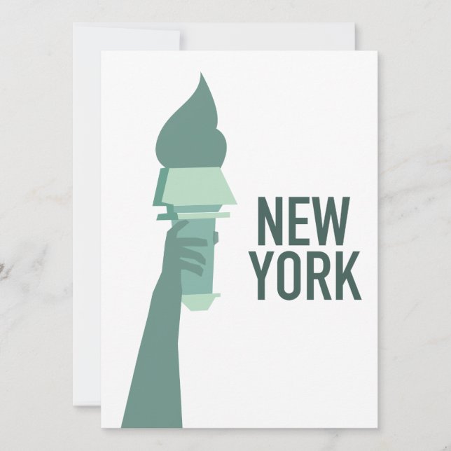 New Yorker Freiheitsstatue (Vorderseite)