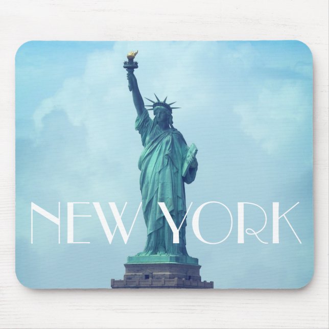 New Yorker Freiheitsstatue Mousepad (Vorne)