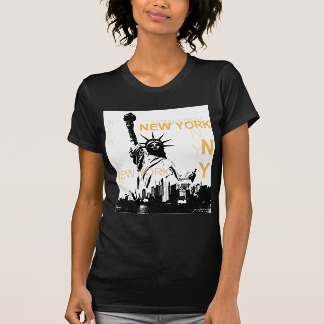 New Yorker Freiheitsstatue T-Shirt (Vorderseite)