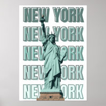 New Yorker Freiheitsstatue Wanddekoration