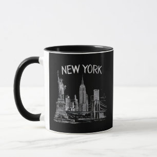 New Yorker Geschenke für Männer Frauen NY Stadt Vi Tasse